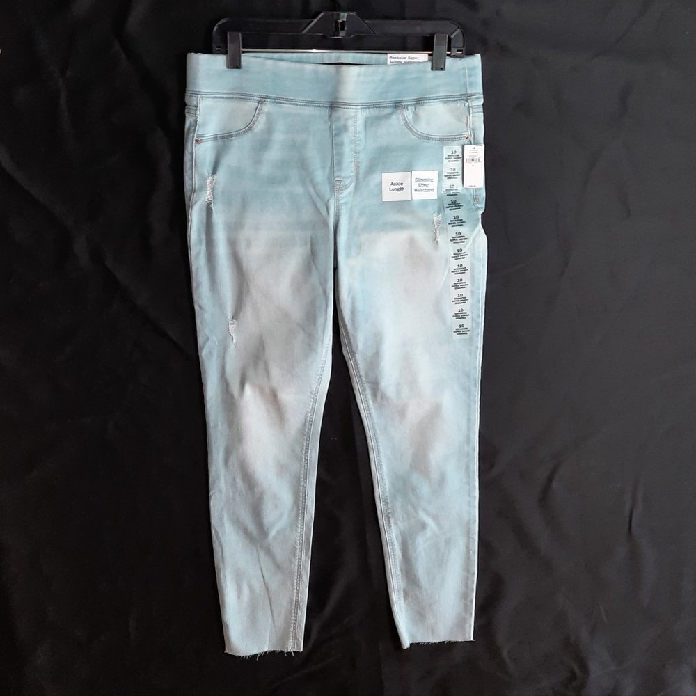 New Old Navy Skinny Jeggings Blue Size 10 Mid Rise